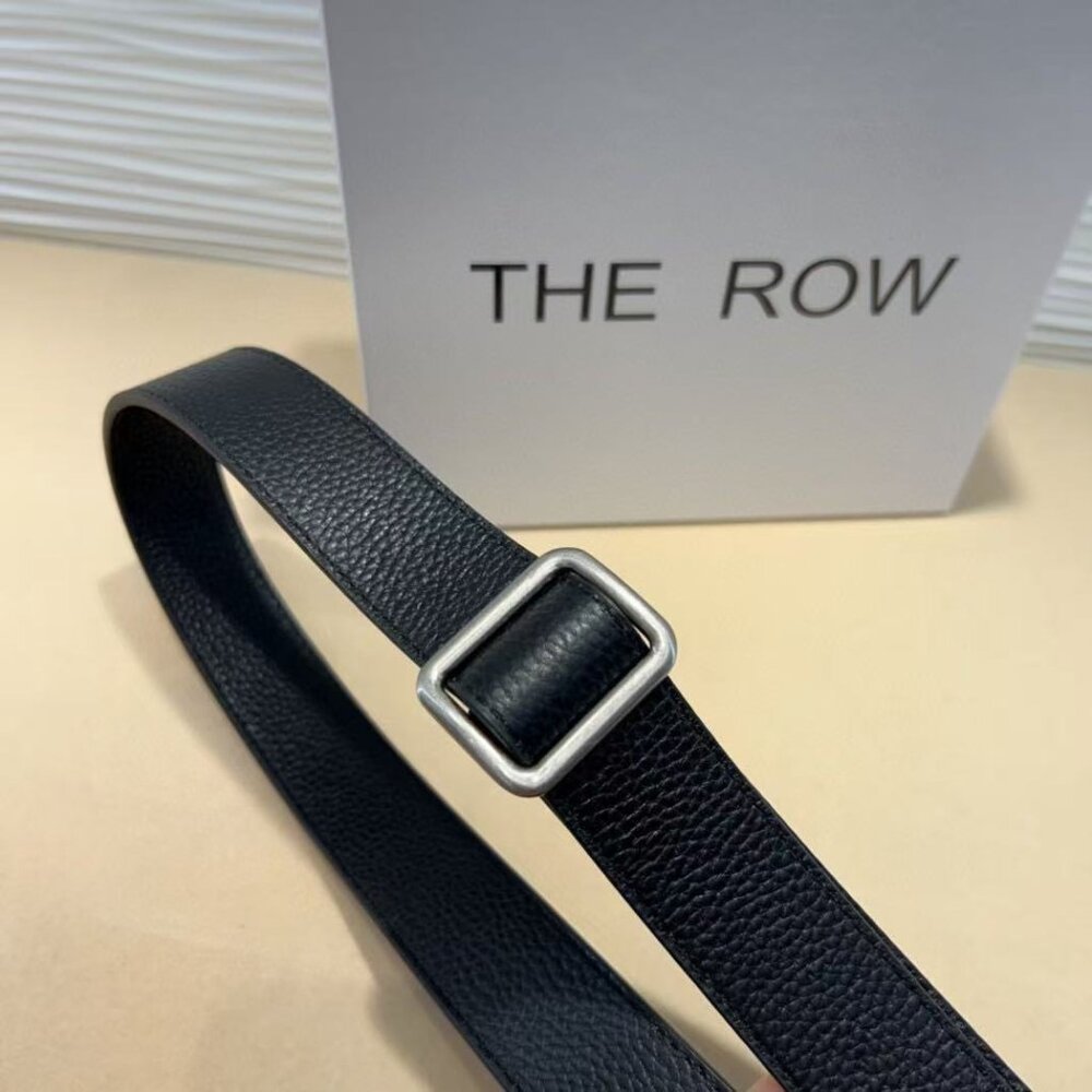 The Row Brown Leather Belt Timeless Accessory - Picture 4 of 7